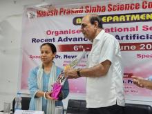 To Felicitated by Principal Sir 