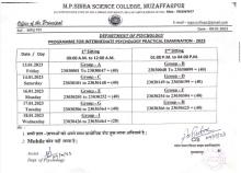 Inter Practical Routine 2023